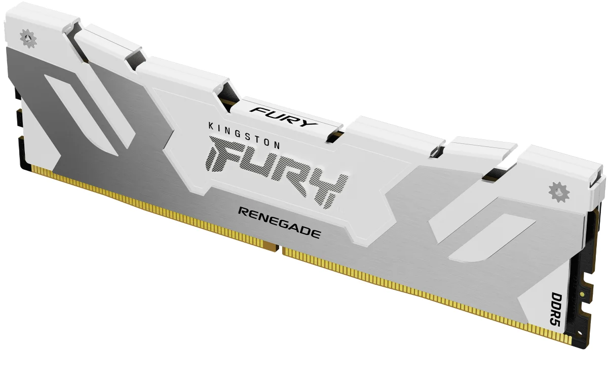 Kingston FURY Renegade/DDR5/24/8000MHz/CL38/1x24GB/White