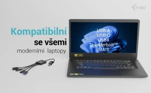i-tec USB-C/USB-A Cable HUB 4 port (2x USB-C, 2x USB-A) - obrázek 5