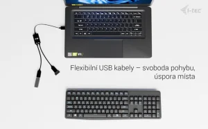 i-tec USB-A Cable HUB 2 port (2x USB-A) - obrázek 10