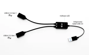 i-tec USB-A Cable HUB 2 port (2x USB-A) - obrázek 8