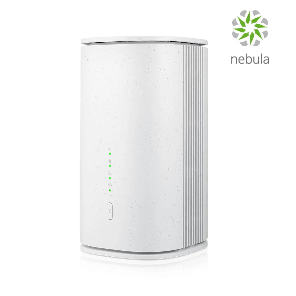 Zyxel FWA515, 5G NR Indoor Router, Standalone/Nebula, BE7200 WiFi, 2 x 2.5GB LAN, EU region