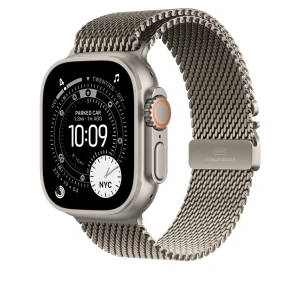 Watch Acc/49/Natural Titanium Milanese Loop - S - obrázek 2