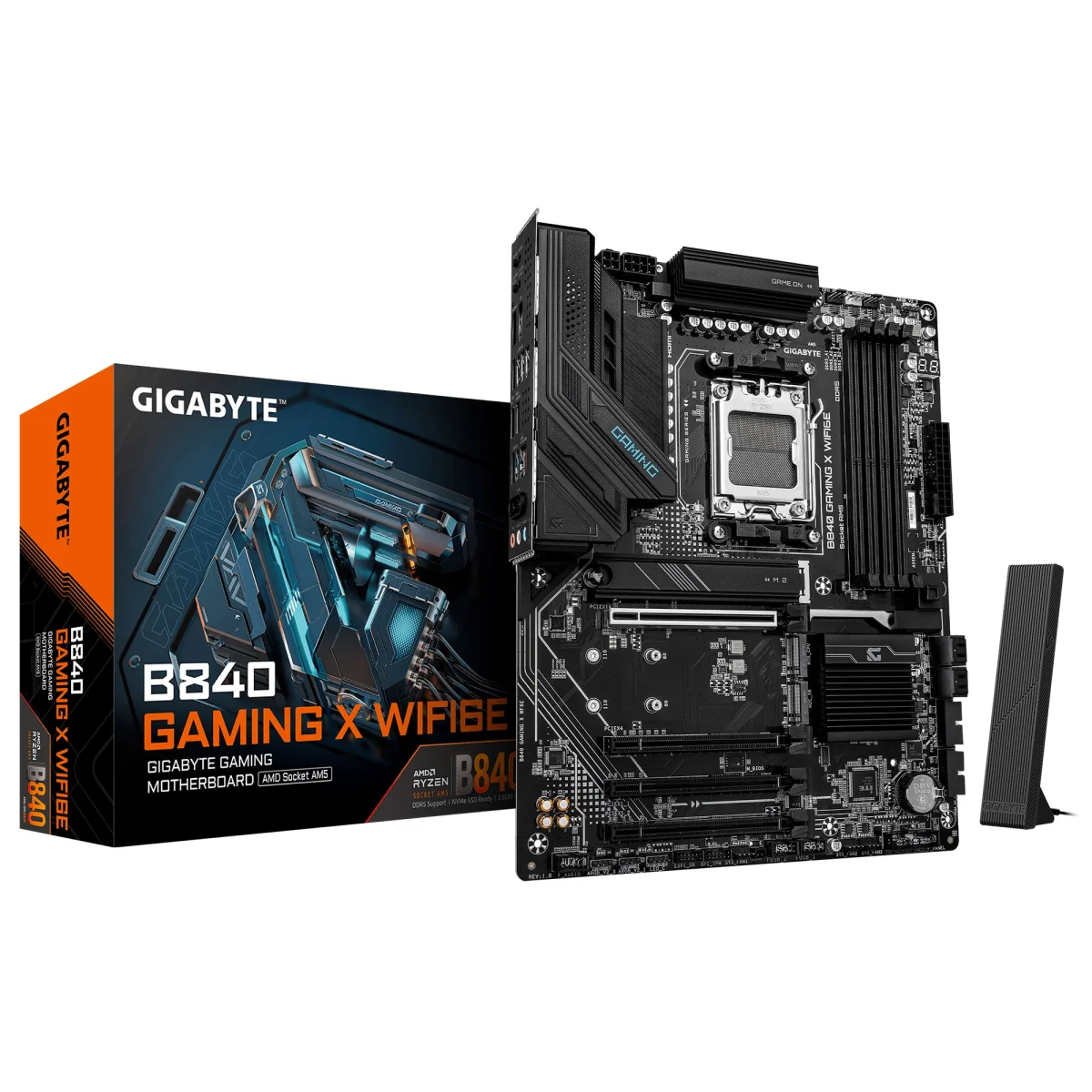 GIGABYTE B840 GAMING X WiFi6E deska AM5