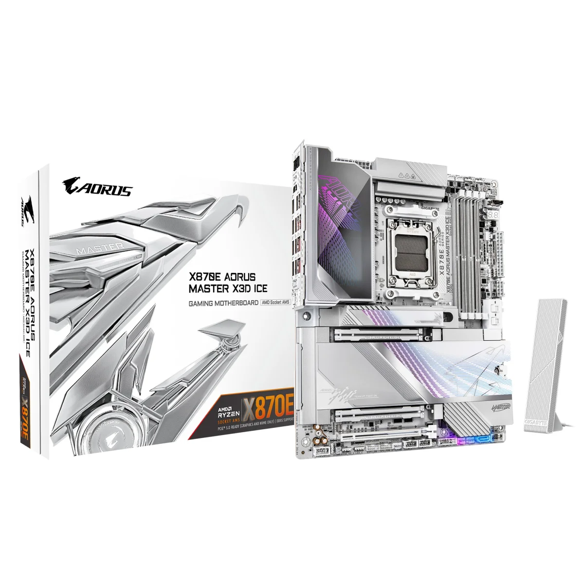 GIGABYTE X870E AORUS MASTER X3D ICE/AM5/ATX