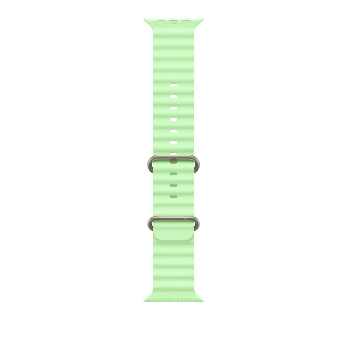 Watch Acc/49/Neon Green Ocean Band - N.Titan