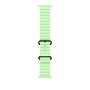Watch Acc/49/Neon Green Ocean Band - Bl.Titan