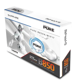 SAPPHIRE PURE B850A WIFI 7/AM5/ATX - obrázek 3