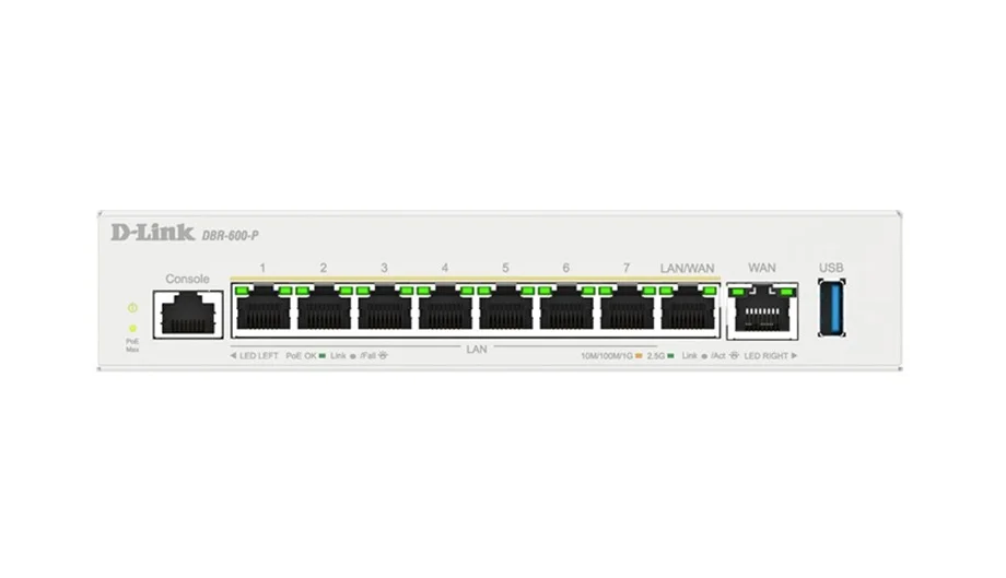 D-Link DBR-600-P/E business router s PoE