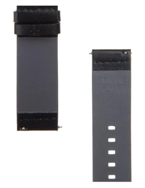 Tactical 307 Kožený Řemínek 22mm Black - obrázek 2