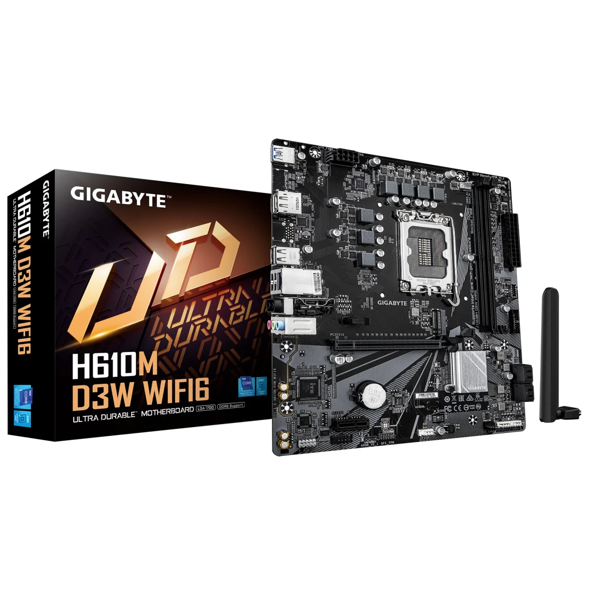 GIGABYTE H610M D3W WIFI6 mATX základní deska