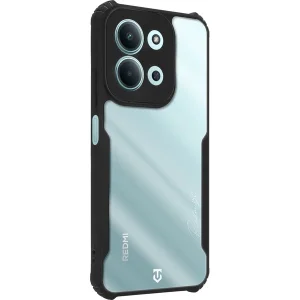 Tactical Quantum Stealth Kryt pro Xiaomi Redmi 15C 4G/5G Clear/Black - obrázek 3