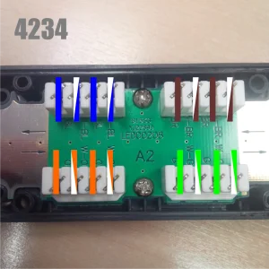 DATACOM Zářezová spojka UTP CAT6 LSA BK - obrázek 2