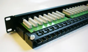 DATACOM Patch panel 48p. Cat5e 1U BK 8x6p. Modul, UTP, 19" - obrázek 6
