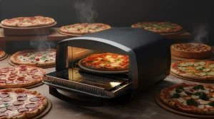 Salente Vulcano, elektrická pizza pec, 450°C - obrázek 6