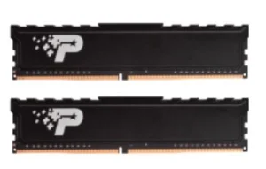Patriot/DDR4/32GB/3200MHz/CL22/2x16GB/Black