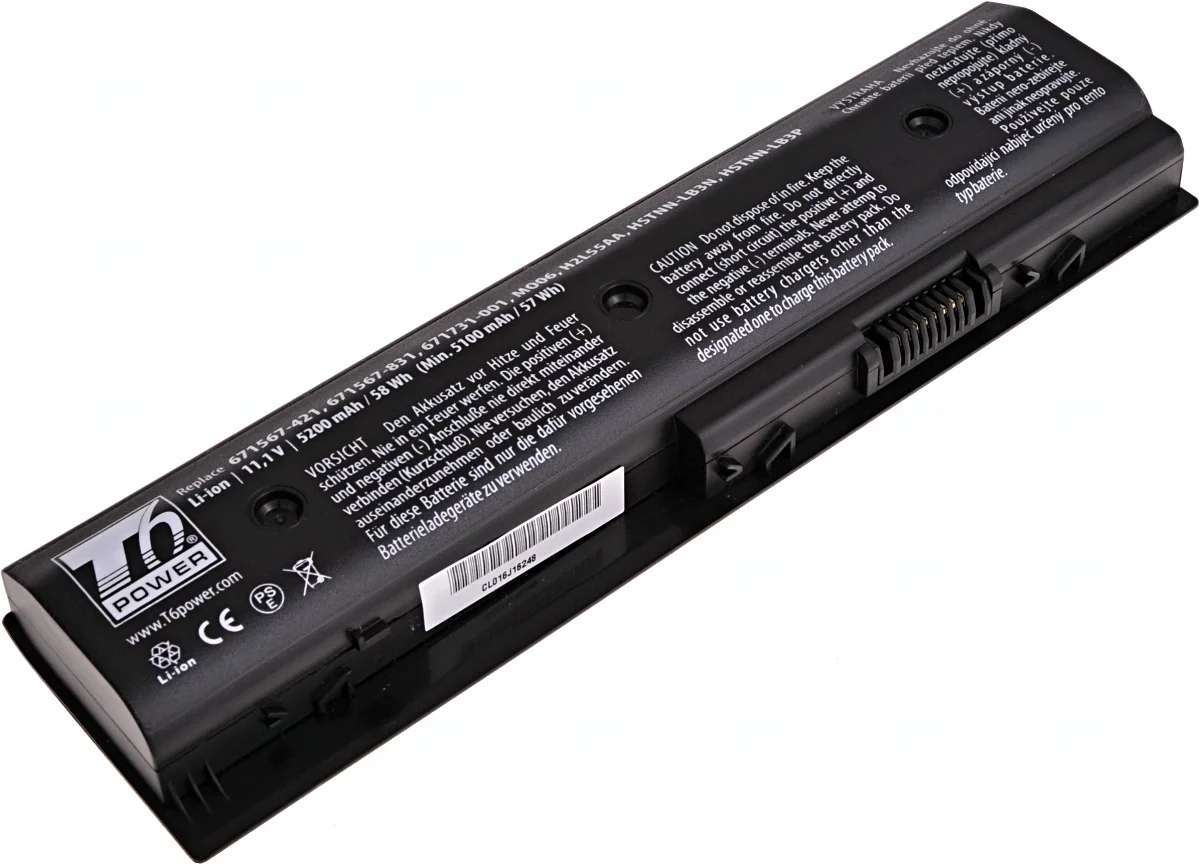 Baterie HP Pavilion dv4-5000/dv6-7000/dv7-7000 58Wh (T6 Power)