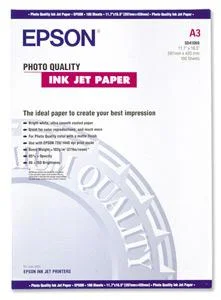 EPSON A3,Photo Quality Inkjet Paper (100listů)