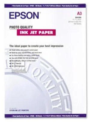 EPSON A3,Photo Quality Inkjet Paper (100listů)