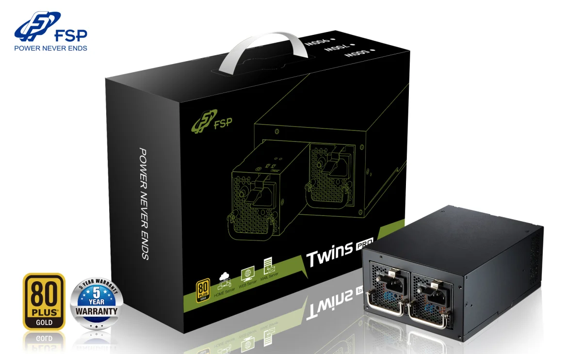 FSP TWINS PRO/700W/ATX/80PLUS Gold/Retail