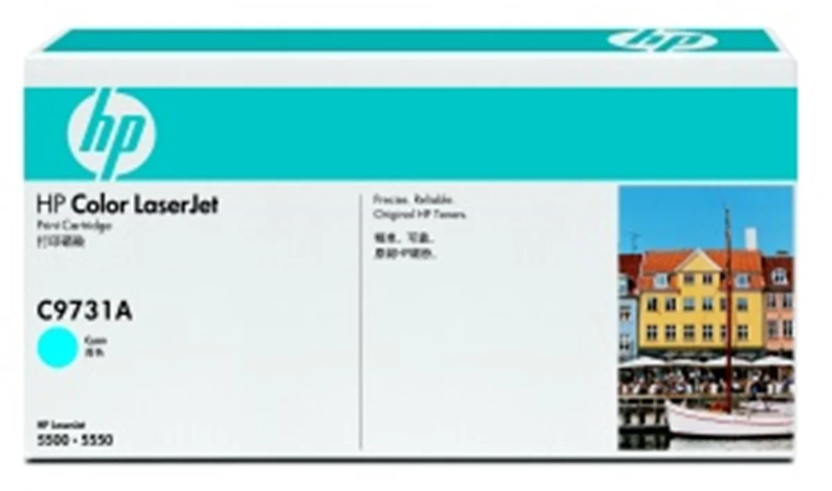 Toner HP C9731A azurový 12000 stran Color LaserJet