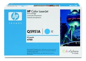 Toner HP Q5951A azurový