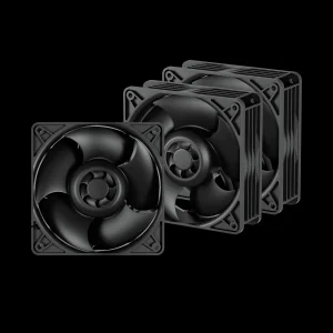 ARCTIC S12038-8K -120mm Case Fan (3 Pack) - dual ball bearing - max 8000 RPM - PWM regulated