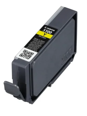 Inkoustová náplň Canon PFI-5100 žlutá 14,4 ml - obrázek 3