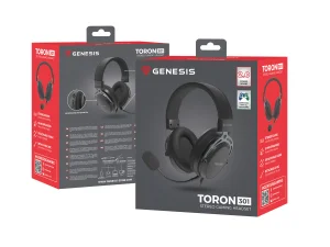 Herní sluchátka s mikrofonem Genesis TORON 301/Stereo/Jack/Drát/Stand/Černá - obrázek 4