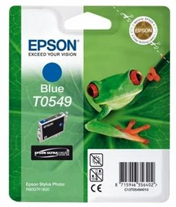 Inkoustová náplň Epson T0549 modrá 13 ml SP R800