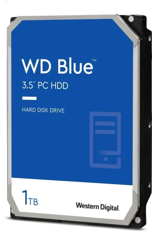 WD Blue/1TB/HDD/3.5"/SATA/5400 RPM/2R