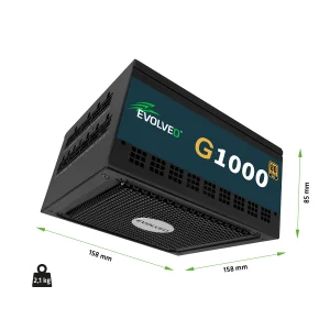 EVOLVEO G1000/1000W/ATX 3.0/80PLUS Gold/Modular - obrázek 20