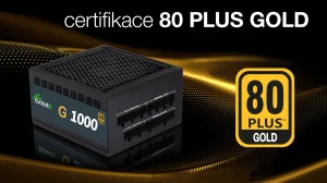 EVOLVEO G1000/1000W/ATX 3.0/80PLUS Gold/Modular - obrázek 6