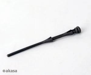 Akasa protivibrační spony na ventilátory (20ks) černé