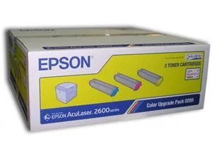 Toner Epson 2600 sady 2000 stran (purpurová, azurová, žlutá)