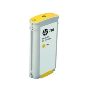 Inkoustová náplň HP 728 žlutá 130 ml