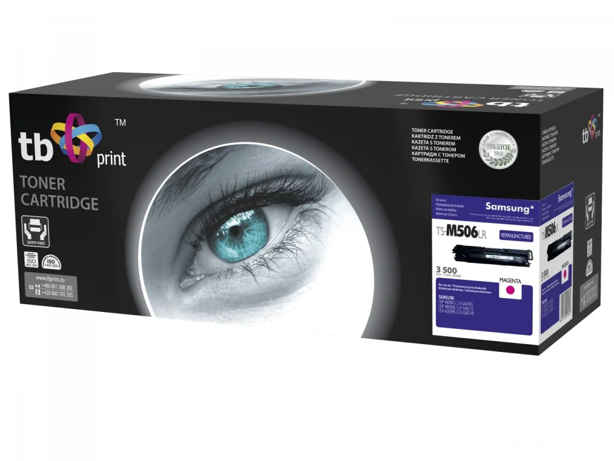 Toner Samsung CLT-M506L purpurový 3500 stran (TB)