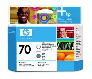 Inkoustová náplň HP č. 70 lesklostní vylepšovač C9410A