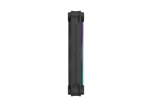 Fractal Design Momentum 14 RGB, 3-pack, Black - obrázek 3