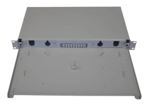19" Optická vana 24xSC simplex včetně kazety šedá - obrázek 2