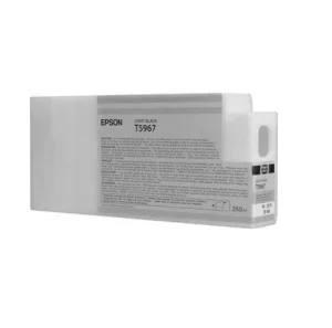 Inkoustová náplň Epson T596 světle černá 350 ml