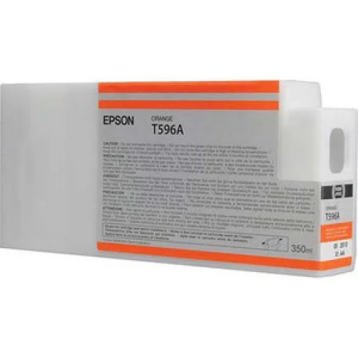 Inkoustová náplň Epson T596 oranžová 350 ml