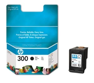 Inkoustová náplň HP 300 CC640EE černá 4 ml