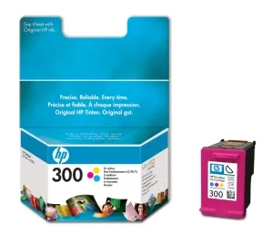 Inkoustová náplň HP 300 CC643EE 3barevná
