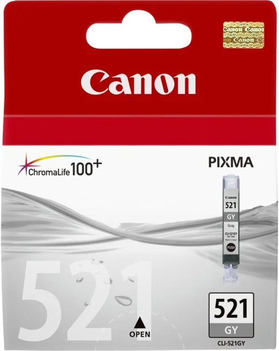 Canon CLI-521GY, šedý