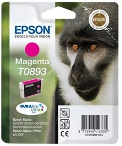 Inkoustová náplň Epson T0893 purpurová SX10x/20x/40x