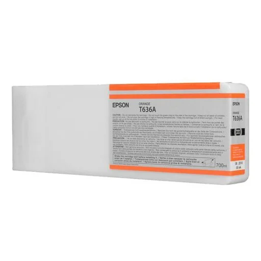 Inkoustová náplň Epson T636 oranžová 700 ml