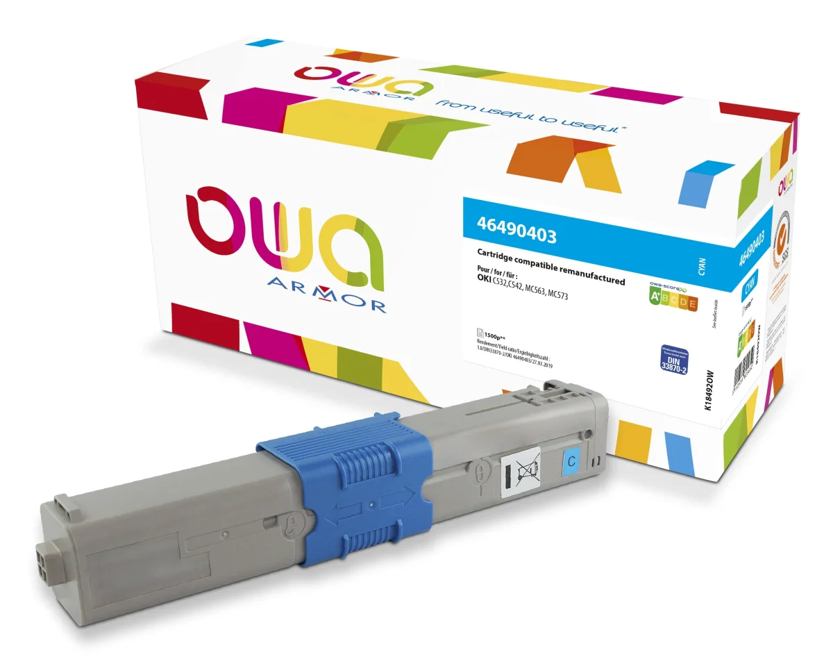 Toner OKI 46490403 azurový 1500 stran (ARMOR)