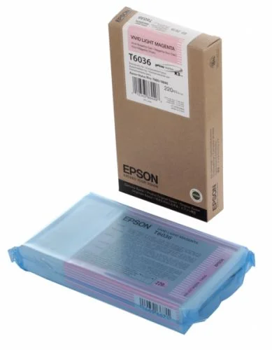 Inkoustová náplň Epson T603 purpurová světlá 220 ml