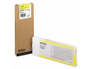Inkoustová náplň Epson T606 žlutá 220 ml