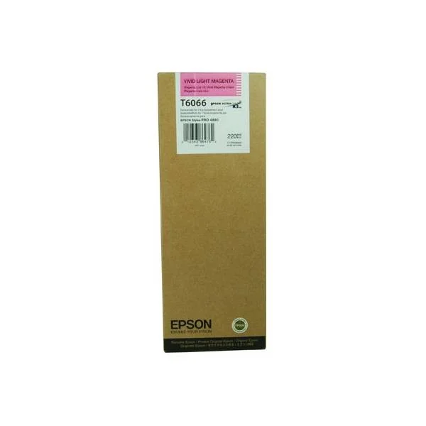 Inkoustová náplň Epson T606 světle purpurová 220 ml
